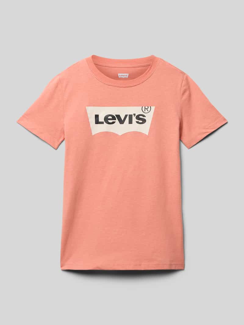 Levi s Kids T-shirt met labelprint