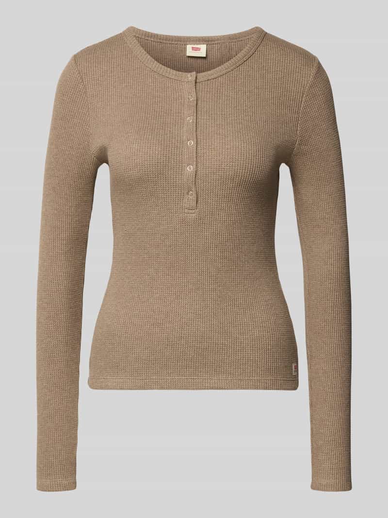 Levi's Shirt met lange mouwen DRY GOODS HENLEY