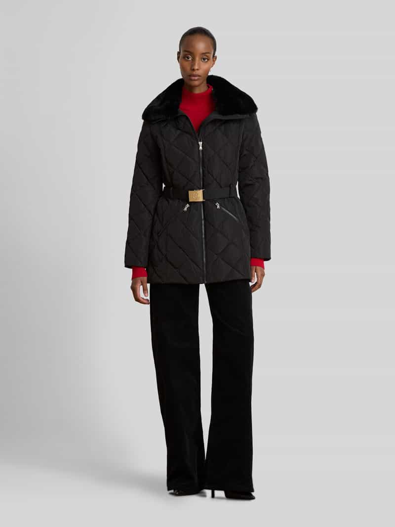 Lauren Ralph Lauren Gewatteerd jack met tailleriem