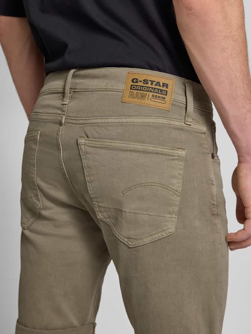 G-Star Raw Korte slim fit jeans in 5-pocketmodel