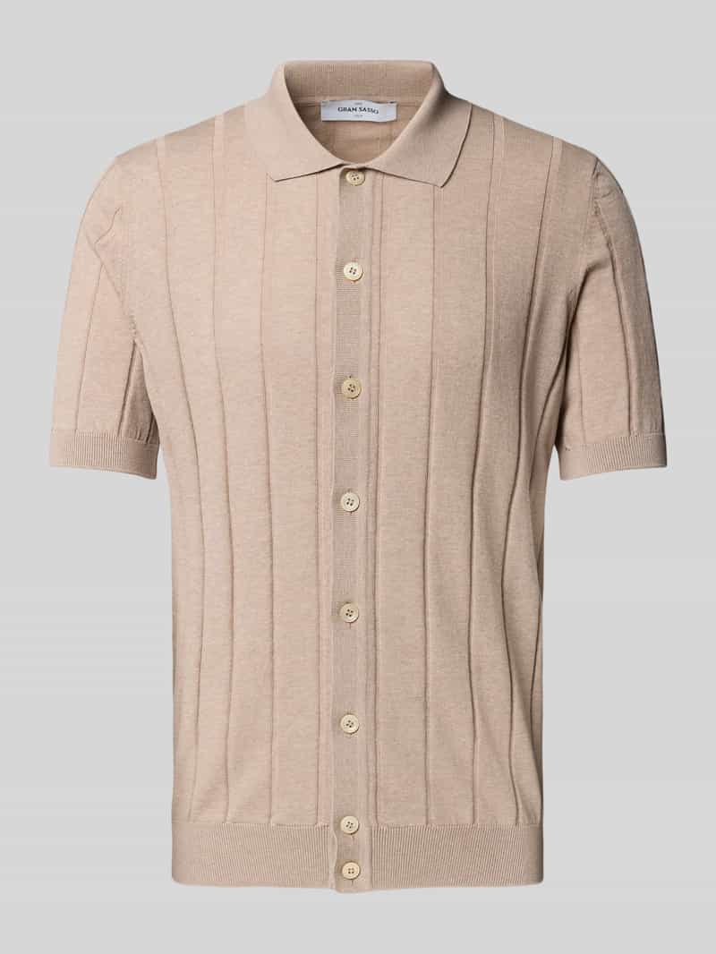 GRAN SASSO Vest met knoopsluiting