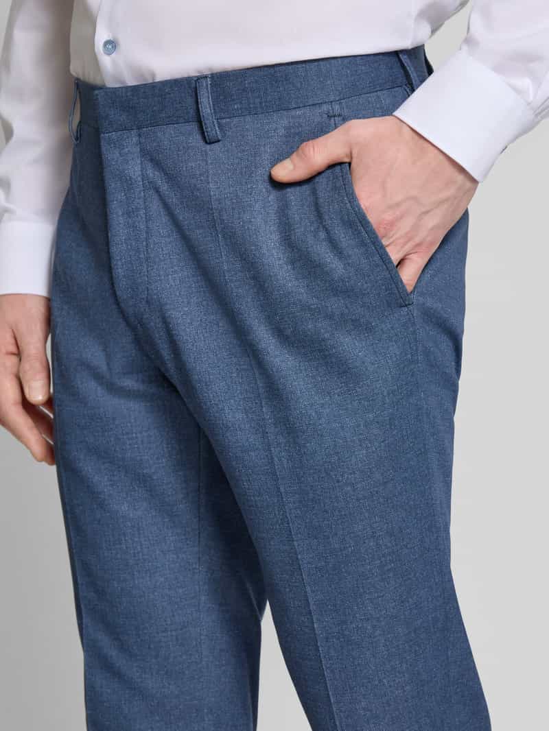 Roy Robson Regular fit pantalon met persplooien