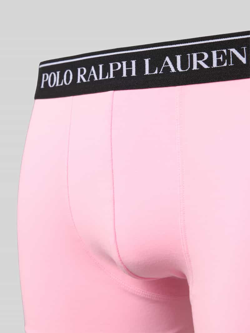 Polo Ralph Lauren Underwear Boxershort met elastische band met logo in een set van 3 stuks
