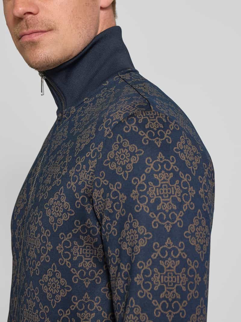 MCNEAL Sweatjack met opstaande kraag