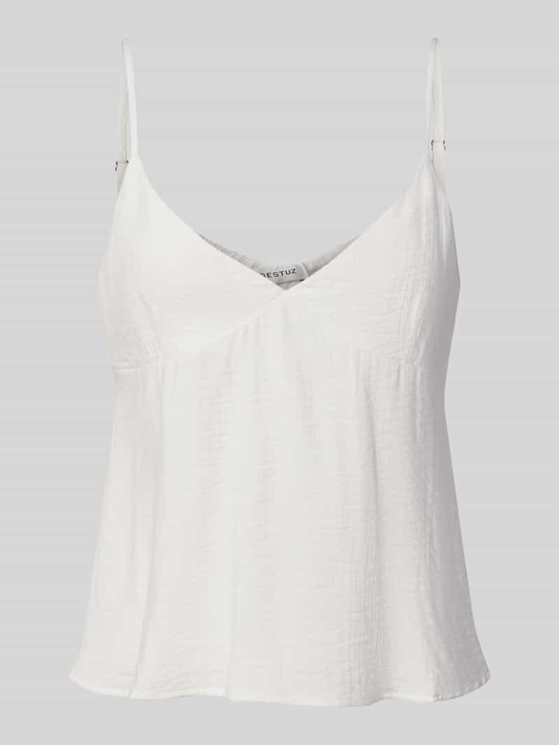 Gestuz Top met bandjes van viscosemix model 'Camila Singlet'