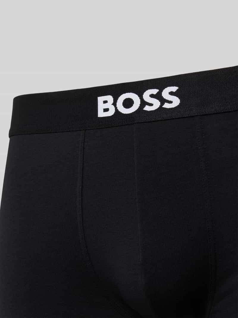 Boss Boxershort met elastische band met logo in een set van 3 stuks model 'ONE'