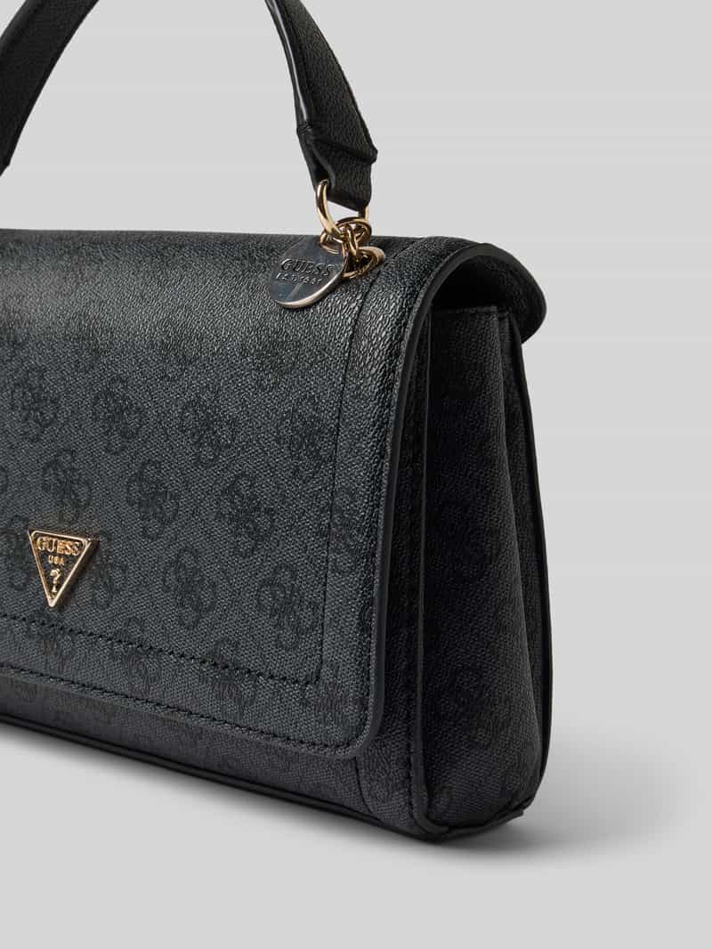 Guess Handtas met labelapplicaties model 'NOELLE II'