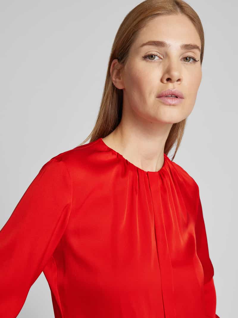 Boss Overhemdblouse met blinde knoopsluiting model 'Banorah'