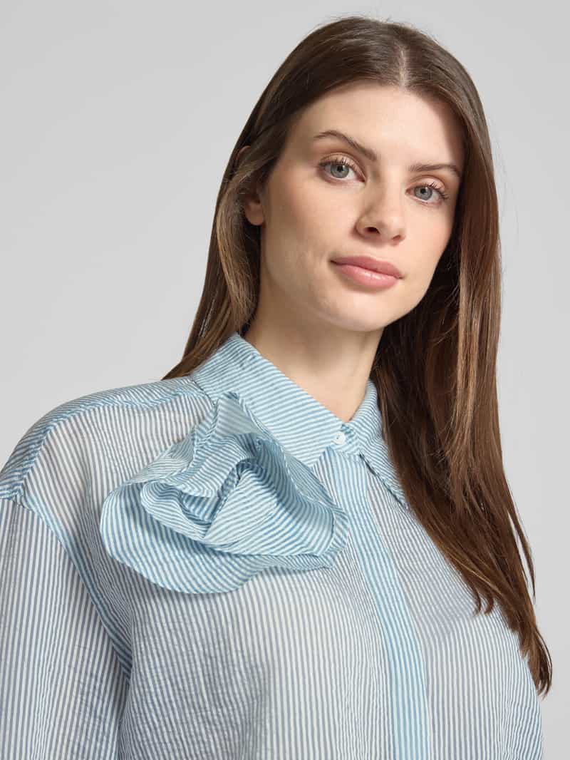 Zero Boxy fit blouse met bloemenapplicatie