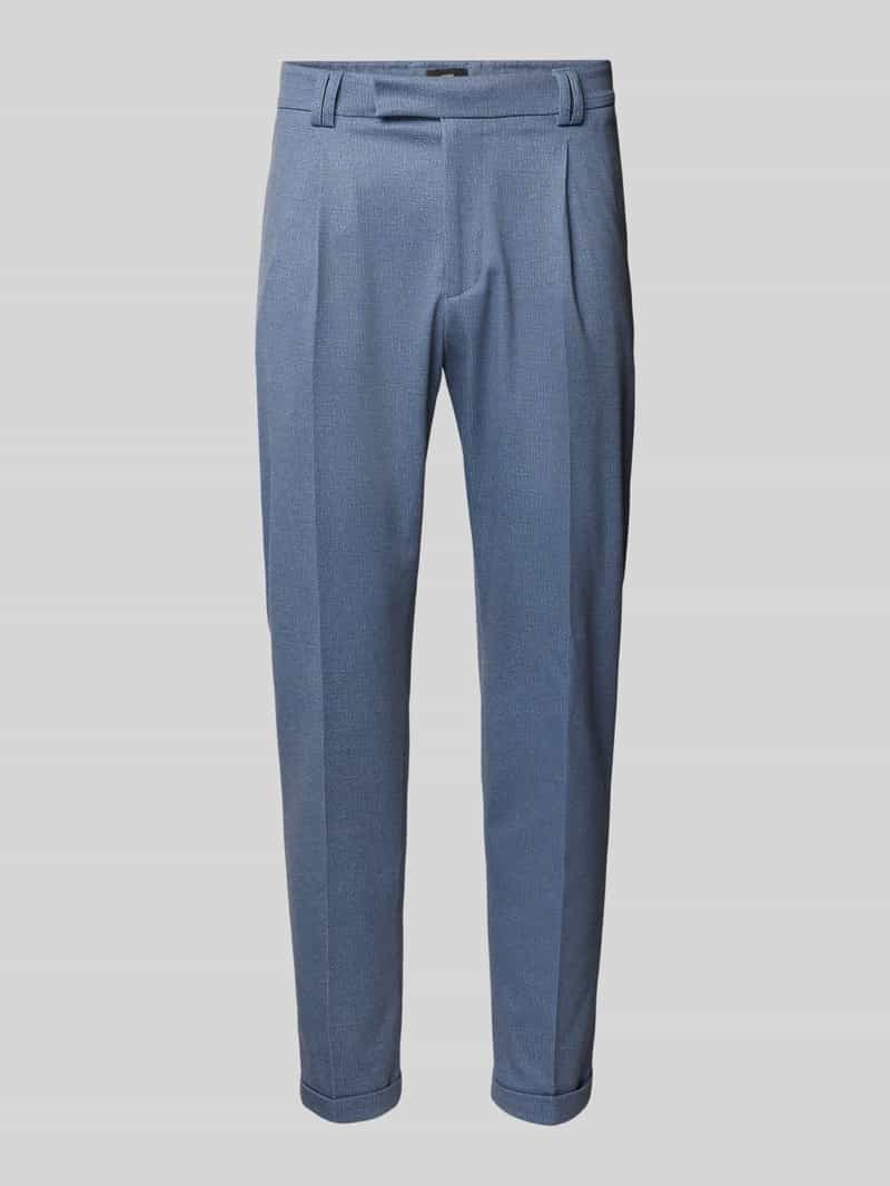 CINQUE Regular fit pantalon met bandplooien, model 'SAND'