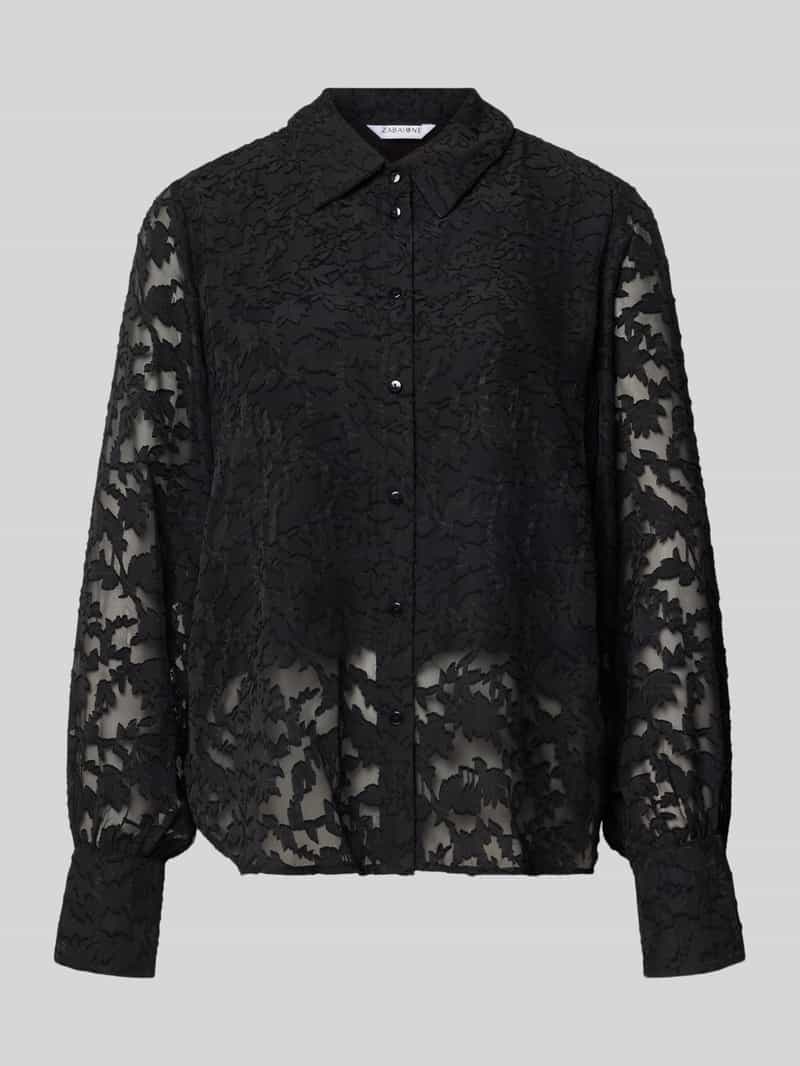 ZABAIONE Overhemdblouse met knoopsluiting