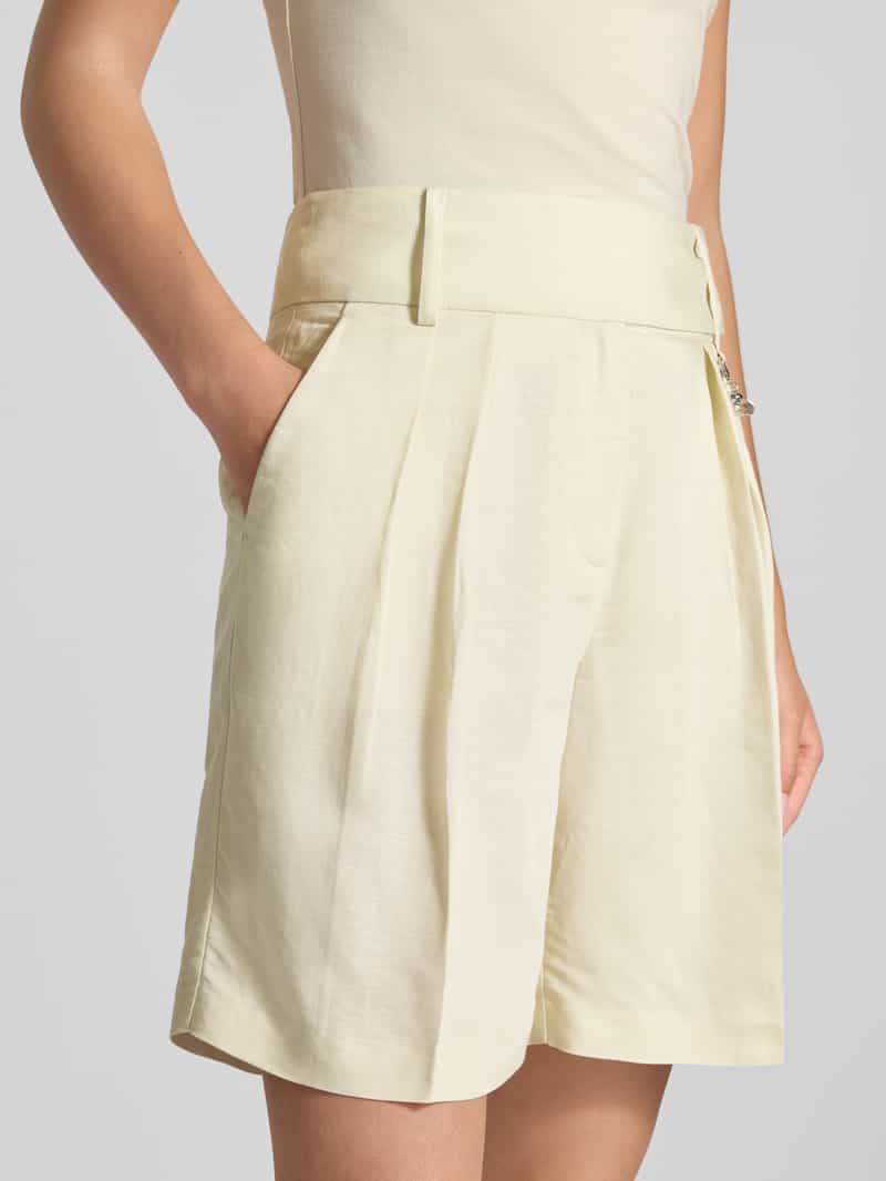 LeGer by Lena Gercke Korte broek van een mix van linnen en viscose model 'FREJ'