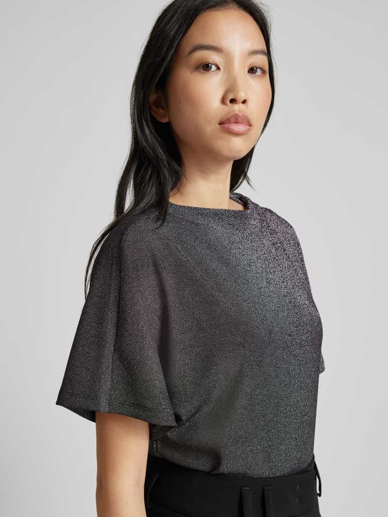 Tom Tailor Denim Regular fit T-shirt met effectgaren