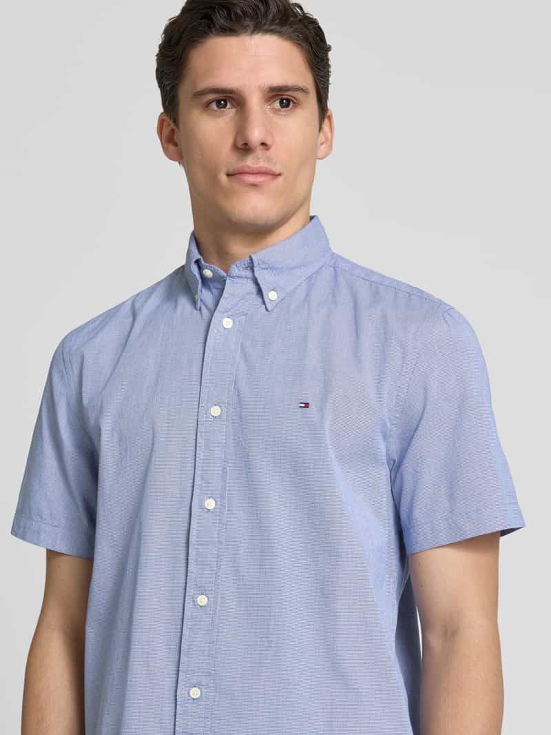 Tommy Hilfiger Regular fit vrijetijdsoverhemd van puur katoen