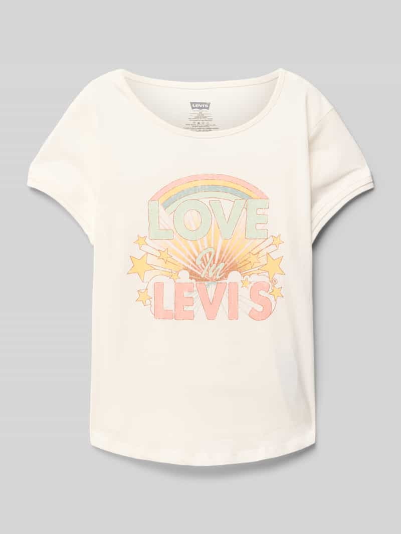 Levi s Kids T-shirt met motiefprint