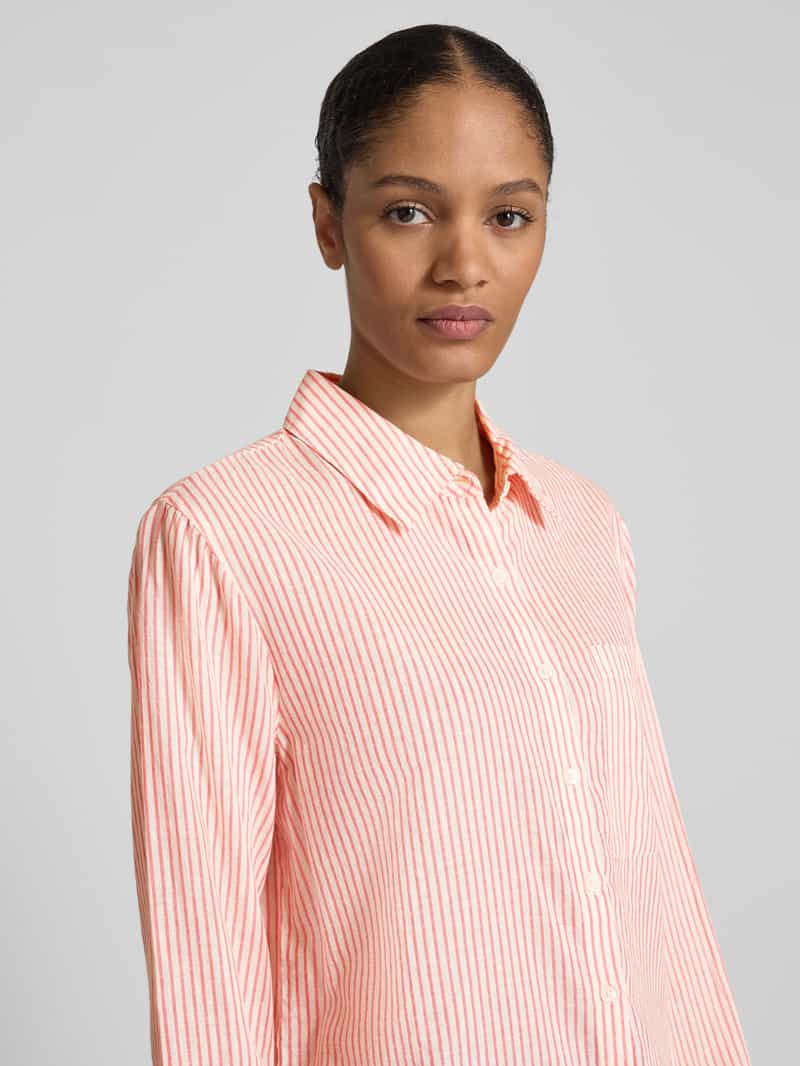 Vila Regular fit overhemdblouse met borstzak model 'RUMANA'