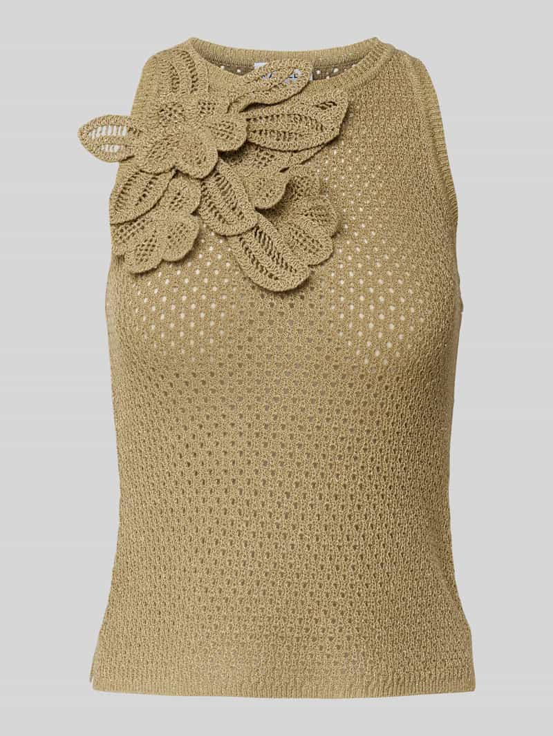 Marella Top met bloemenapplicatie model 'ARAK1'