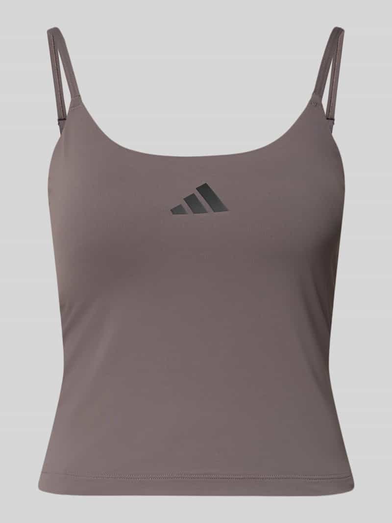 Tanktop met labelprint