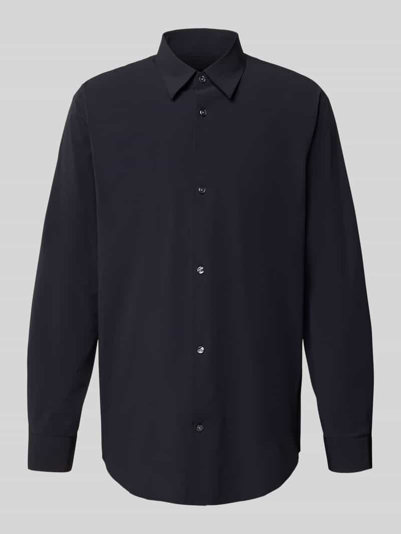 Armani Exchange Regular fit vrijetijdsoverhemd met kentkraag