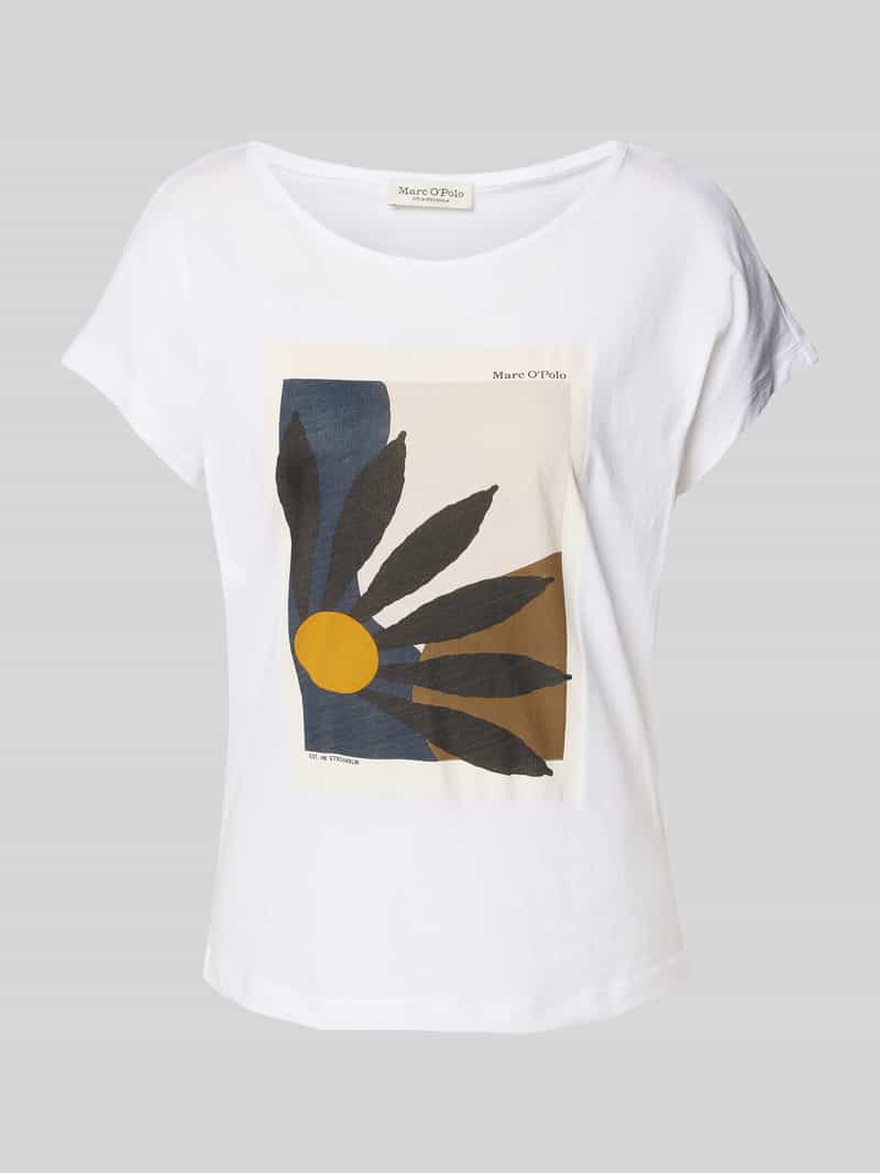 Marc O'Polo Regular fit T-shirt van puur katoen