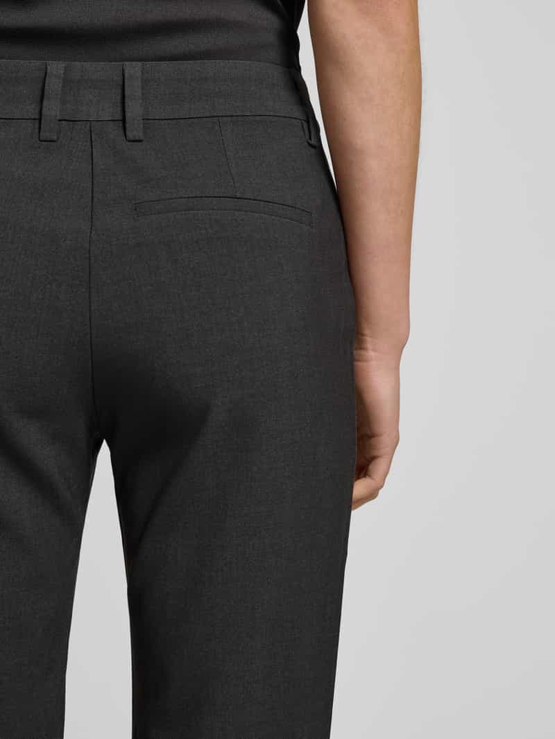 Weekday Flared stoffen broek met Franse steekzakken model 'Kate'