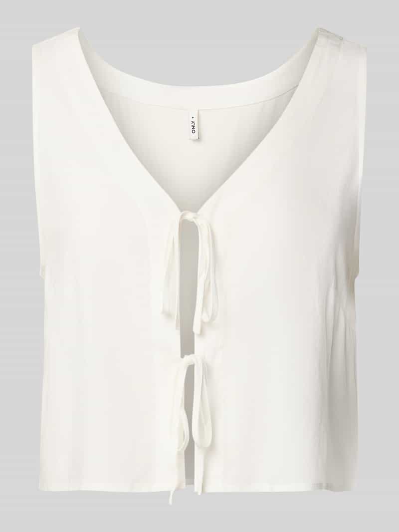 Only Relaxed fit blousetop van pure viscose model 'NOVA LIFE'