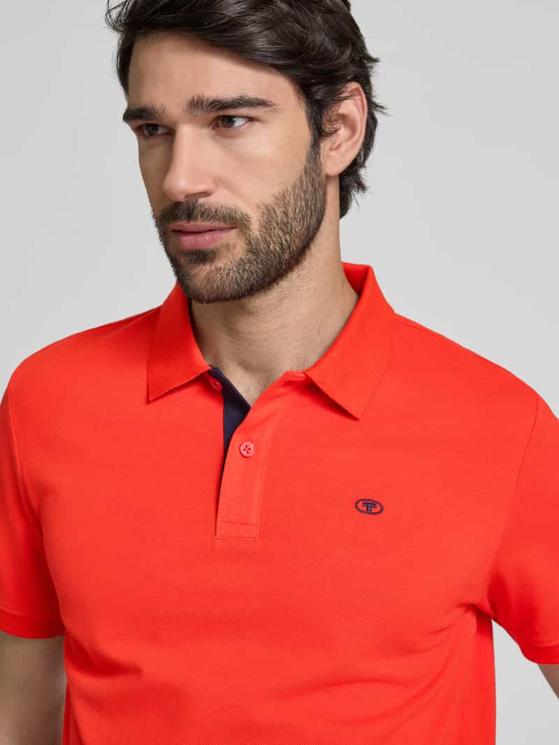 Tom Tailor Regular fit poloshirt van puur katoen
