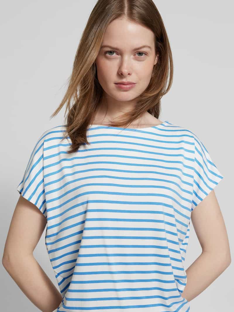 s.Oliver RED LABEL Relaxed fit T-shirt in mix van viscose en elastaan