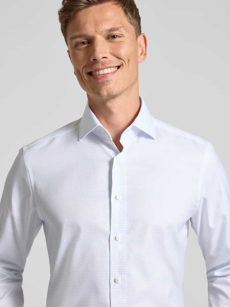 OLYMP SIGNATURE SLIM FIT Slim fit zakelijk overhemd met kentkraag model 'Savio'