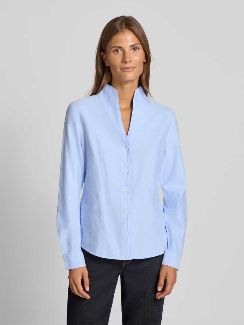 Christian Berg Woman Regular fit overhemdblouse van puur katoen
