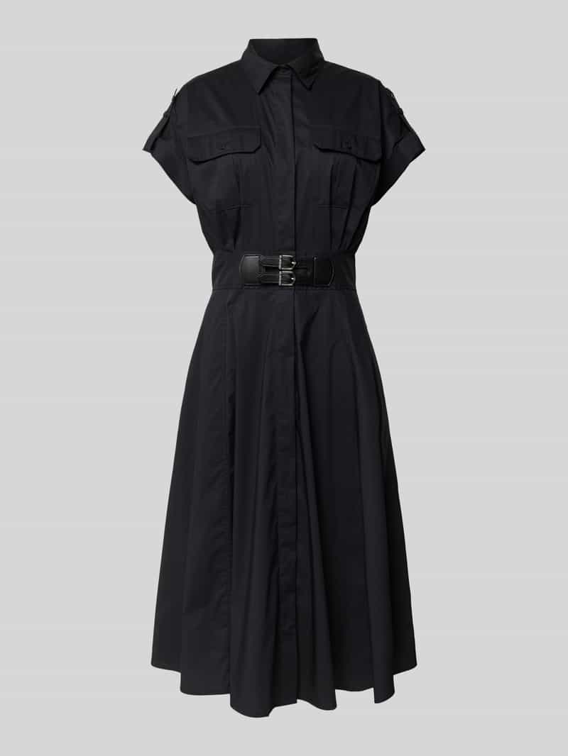 Lauren Ralph Lauren Midi-jurk met overhemdkraag