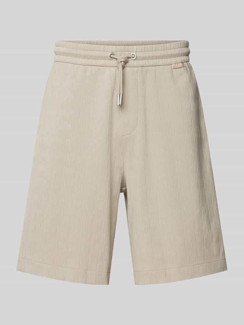CK Calvin Klein Regular fit sweatshorts met labeldetail