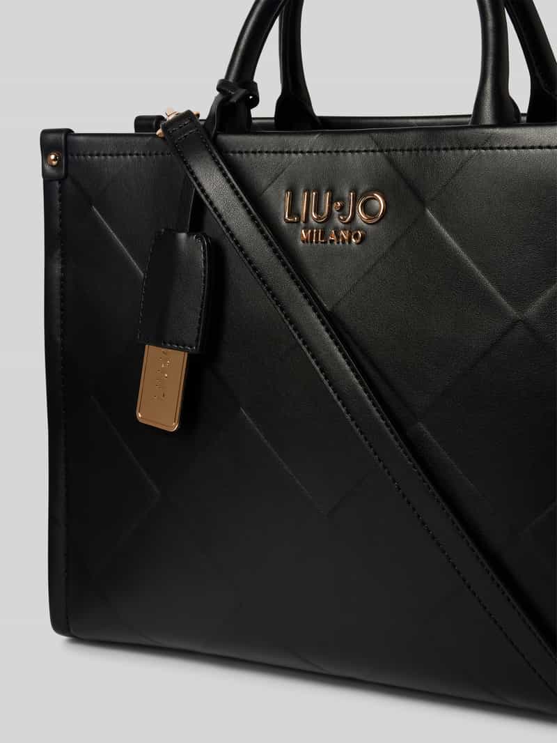 Liu Jo White Handtas met labelapplicatie model 'RIDHI'