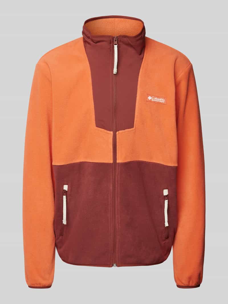 Columbia Fleecepullover met labelpatch model 'SEQUOIA'