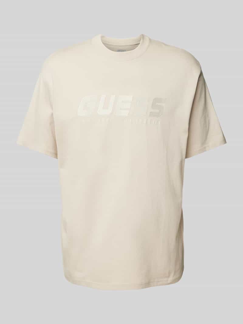 Guess Activewear T-shirt met labelprint model 'SURON'