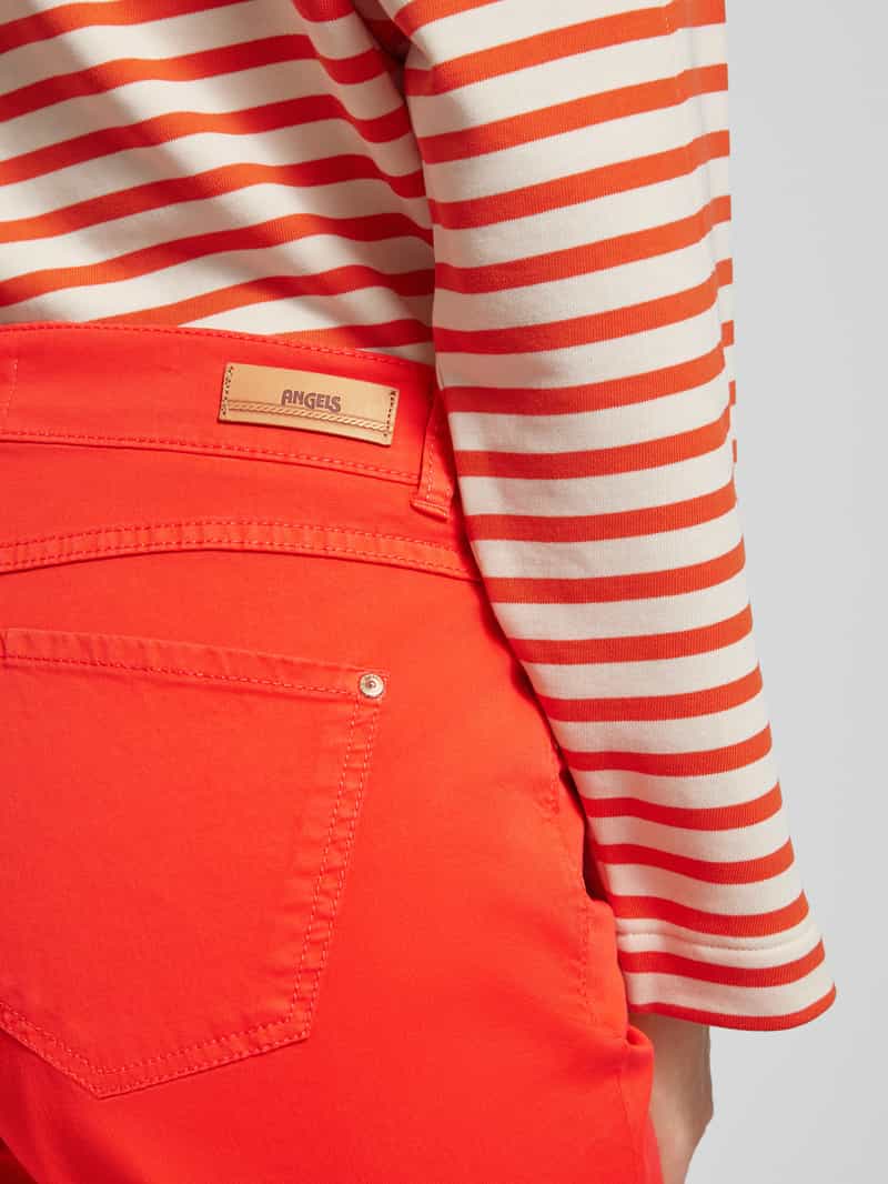 Angels Straight leg korte broek in 5-pocketmodel