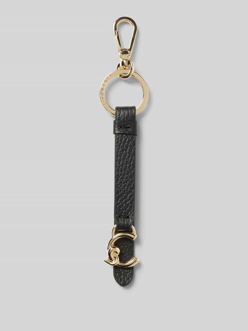 Coccinelle Sleutelhanger met labeldetail