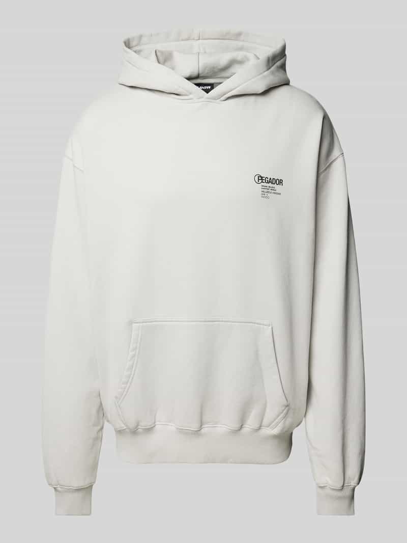Pegador Oversized hoodie met labelprint model 'MAHAN'