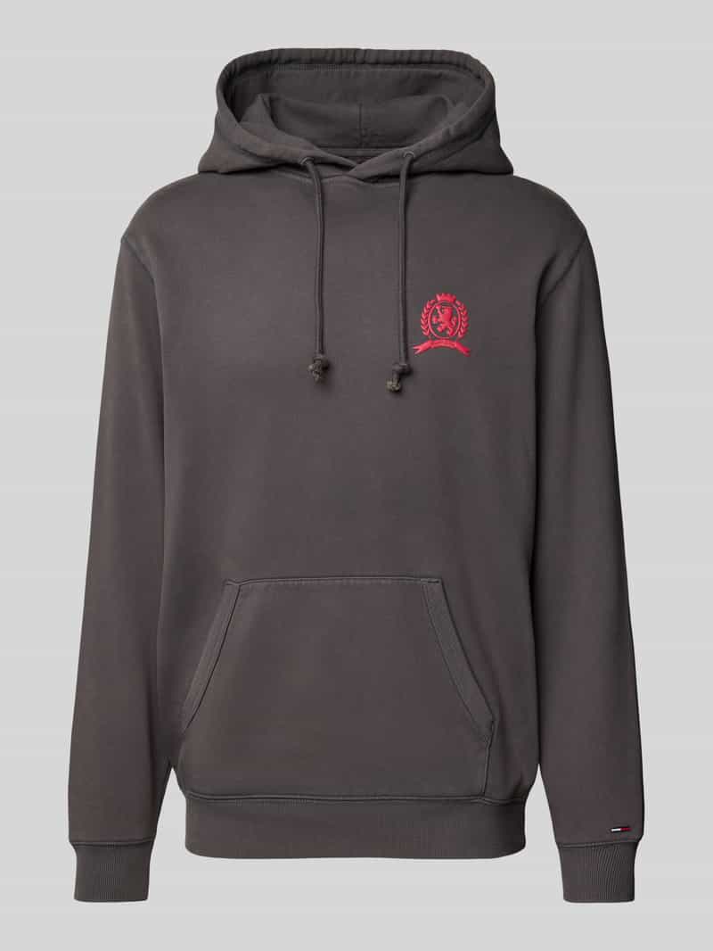 Tommy Jeans Regular fit hoodie van katoenmix