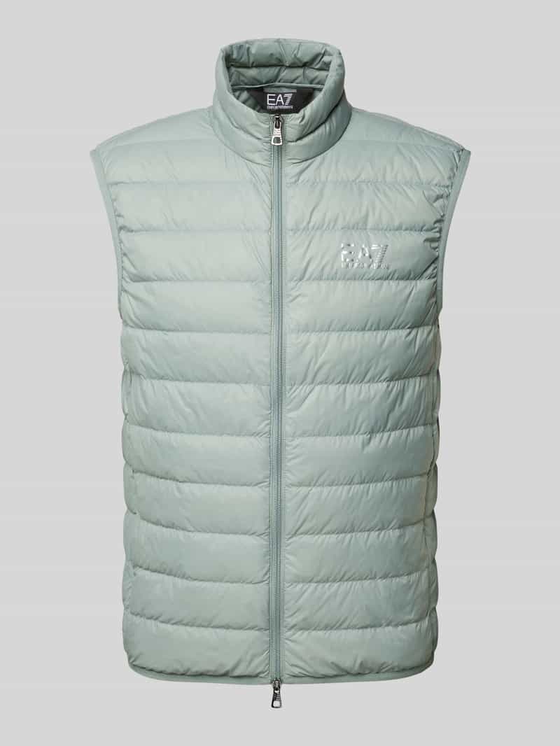 EA7 Emporio Armani Bodywarmer met opstaande kraag model 'TRAIN CORE'