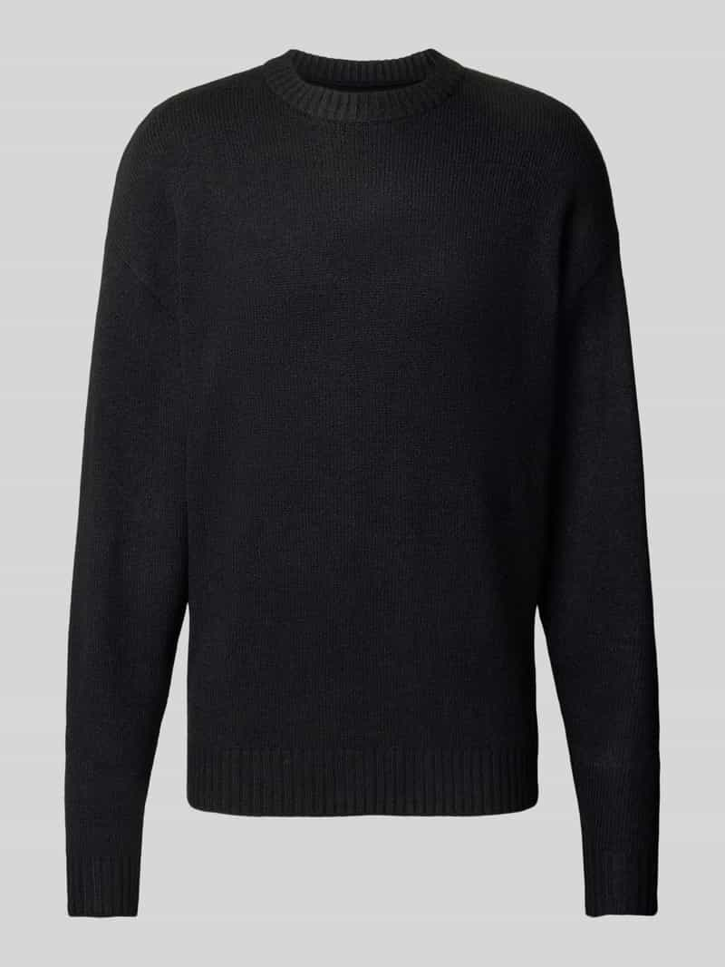 Jack & jones Gebreide pullover met ronde hals, model 'OLLIE'