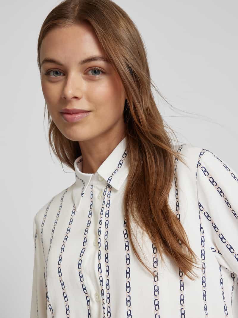 seidensticker Regular fit overhemdblouse met doorknoopsluiting