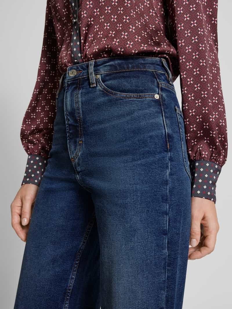 Marc O'Polo Wide leg jeans van elastische katoenmix model 'TOLVA'