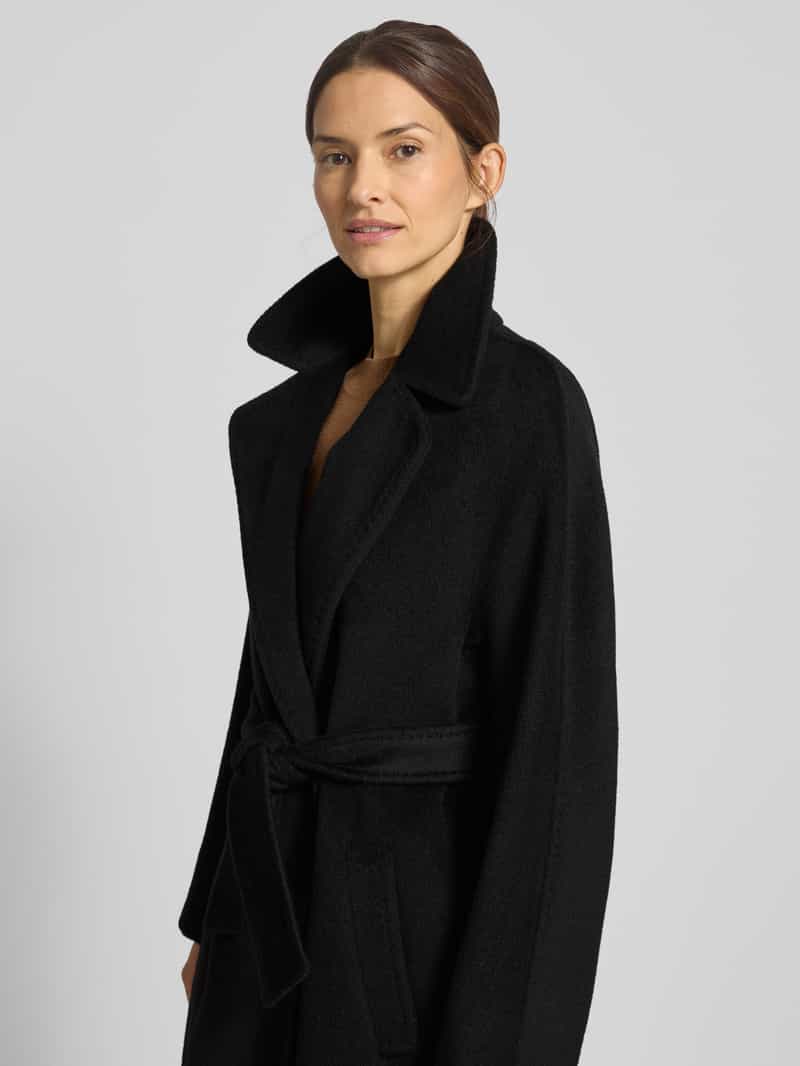 Weekend Max Mara Regular fit lange wollen jas met alpaca en mohair model 'TEMPERA'
