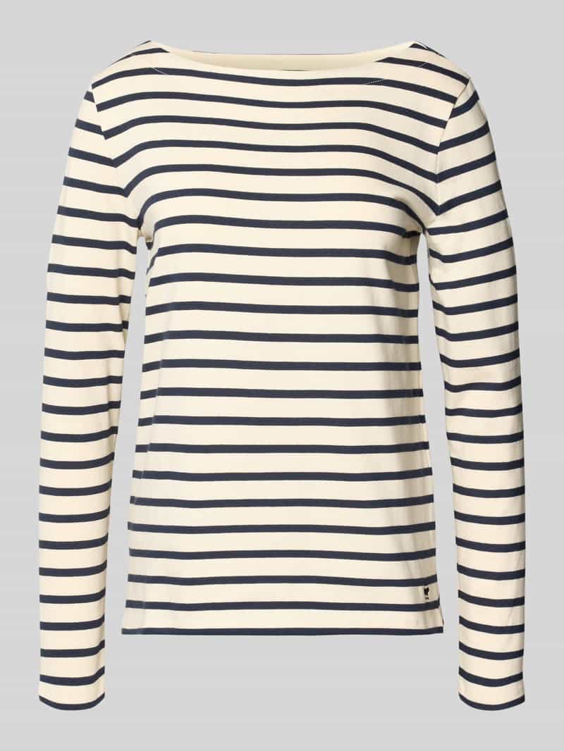 Weekend Max Mara Regular Fit Langarmshirt aus reiner Baumwolle Modell 'ERASMO' in Ecru, Größe XS 2000385XS