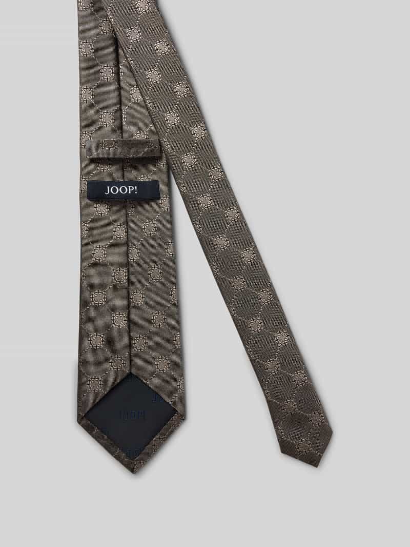 JOOP! Collection Zijden stropdas met structuurmotief