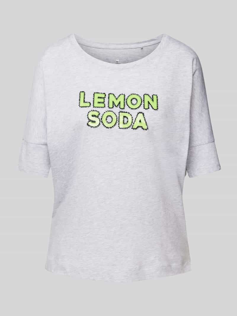 Lieblingsstück T-shirt met pailletten model 'Dacina'