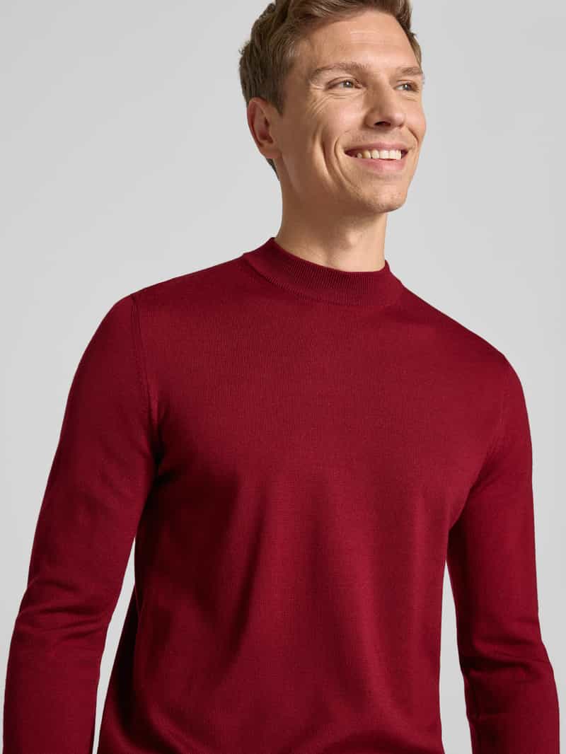 JOOP! Collection Gebreide pullover van zuivere wol model 'Davide'