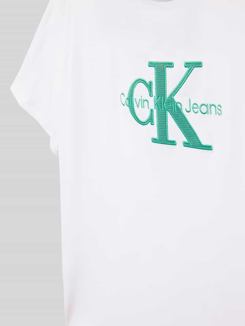 Calvin Klein Jeans T-shirt met labeldetail model 'OTTOMAN'