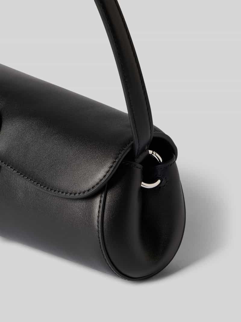 Lauren Ralph Lauren Handtas van echt runderleer met logo-applicatie